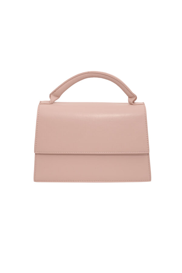 Borsa a tracolla donna piccole dimensioni in rosa antico, elegante e versatile, perfetta per il quotidiano e ogni occasione speciale.